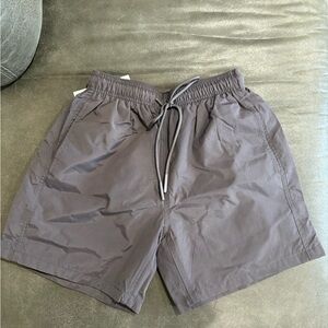 Urban Outfitters Gray Athletic‎ Shorts Lightweight Elastic Waist